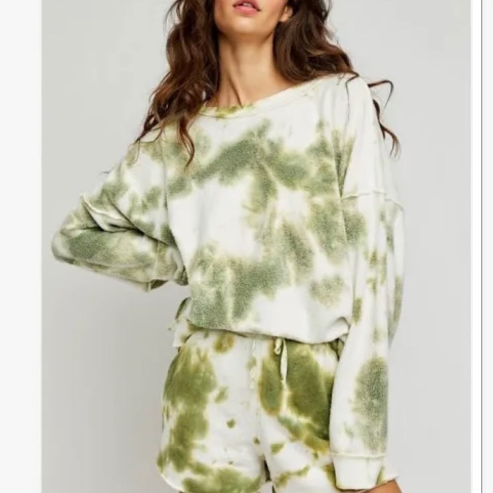 Free people army combo sweater